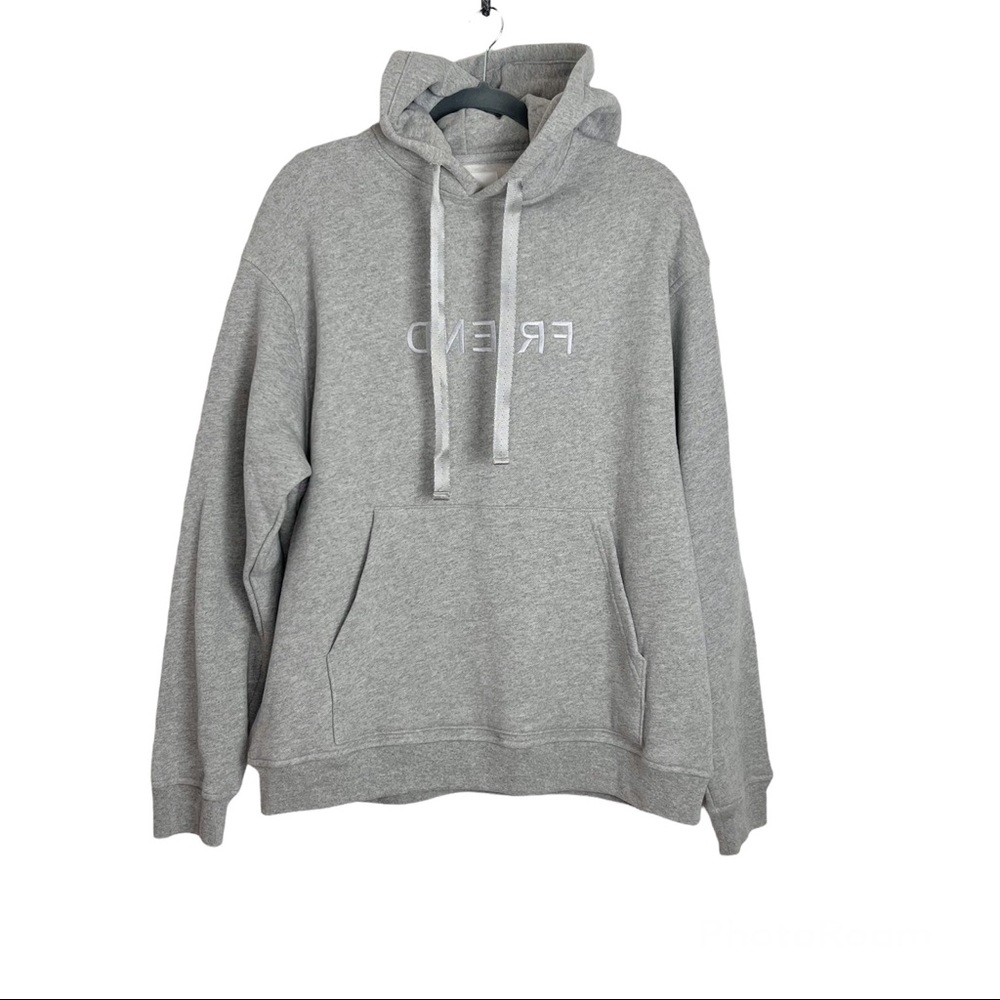 Krost Support Your Friends Gray French Terry Hoodie